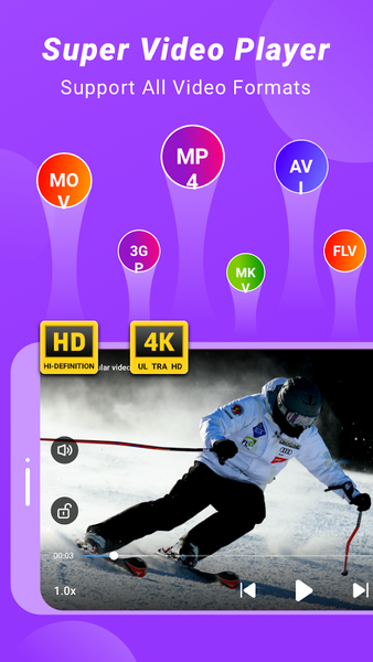 PlayMax Lite -All Video Player - عکس برنامه موبایلی اندروید