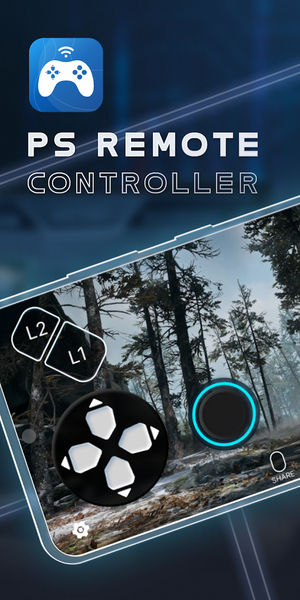 Remote Play Controller for PS - Image screenshot of android app