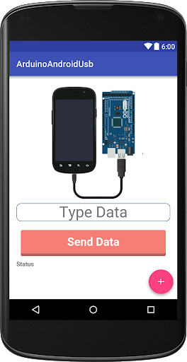 Arduino Android OTG USB - عکس برنامه موبایلی اندروید