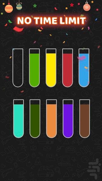 Color Sort Water 3 - عکس بازی موبایلی اندروید