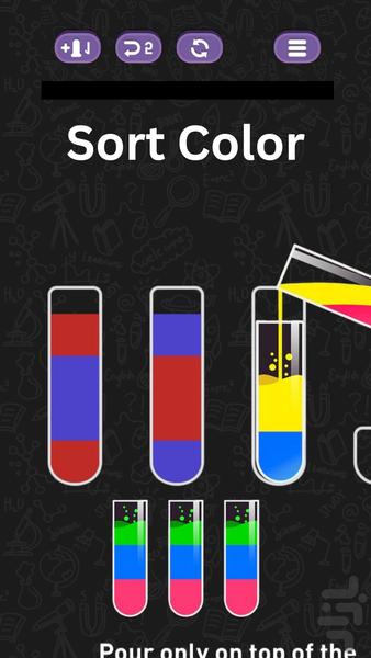 Color Sort Water - Gameplay image of android game