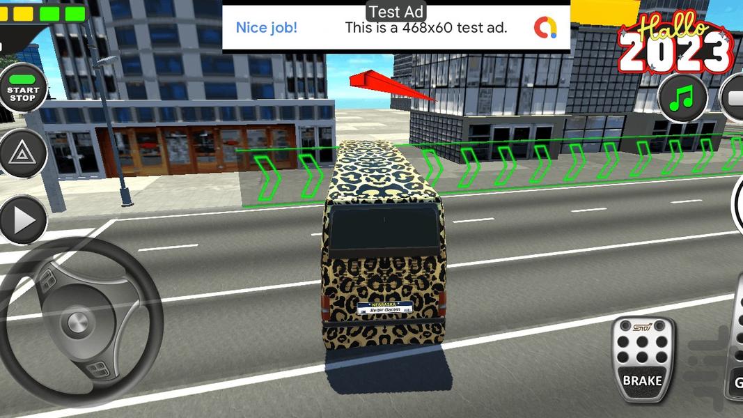 Taxi Bus Driving - عکس بازی موبایلی اندروید