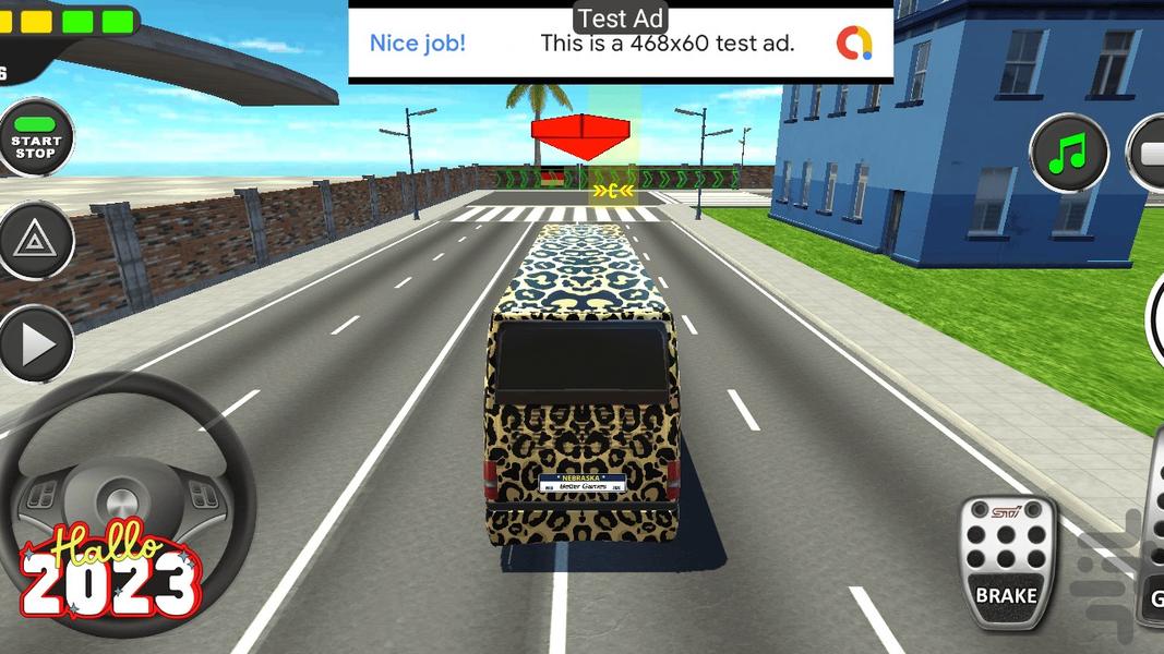 Taxi Bus Driving - عکس بازی موبایلی اندروید