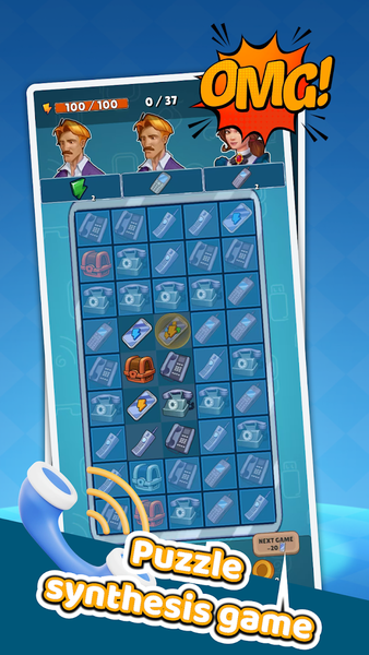 Phone Merge Master - Gameplay image of android game