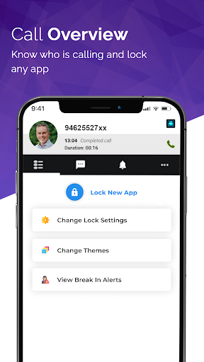 Fingerprint Lock Screen - عکس برنامه موبایلی اندروید