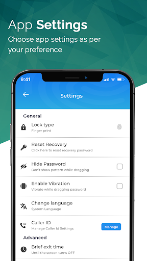 Fingerprint Lock Screen - عکس برنامه موبایلی اندروید