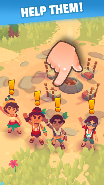 Pocket Tales: Survival Game - Gameplay image of android game