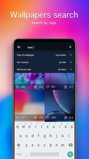 Wallpapers for POCO 4K (MIUI) - Image screenshot of android app