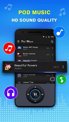 Bass Equalizer & Pod Music - عکس برنامه موبایلی اندروید