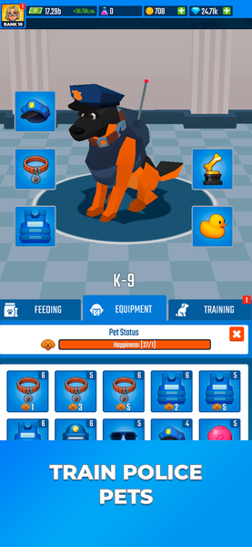 Police Department Tycoon - Gameplay image of android game