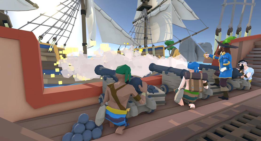 Pirate Polygon Caribbean Sea - عکس بازی موبایلی اندروید