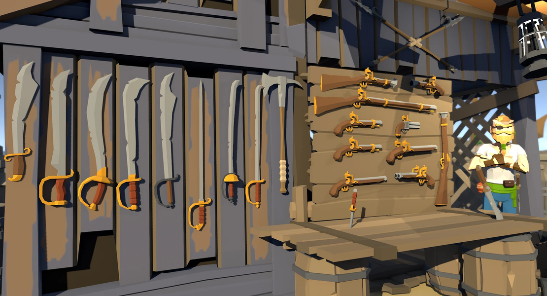 Pirate Polygon Caribbean Sea - عکس بازی موبایلی اندروید