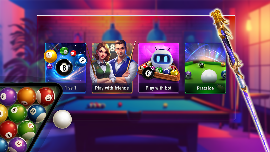 Pool Club: 8 Ball Billiards - Gameplay image of android game