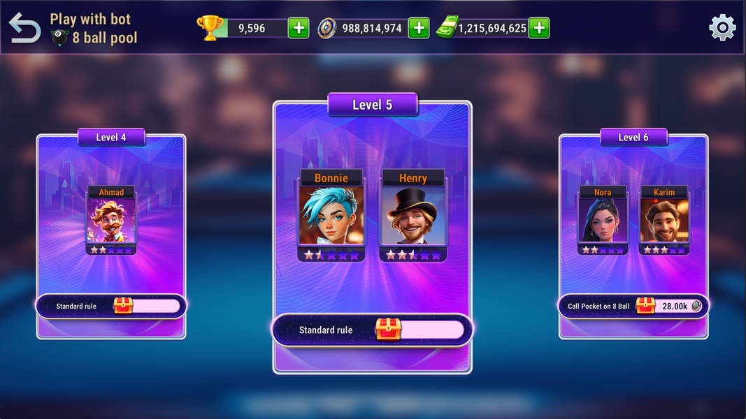 Pool Club: 8 Ball Billiards - Gameplay image of android game