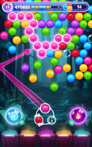 Magic Bubble Pop - Gameplay image of android game