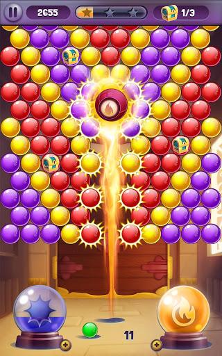 Treasure Bubble Pop - Gameplay image of android game