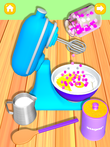 Cake Art: Pop It Baking Games - Gameplay image of android game