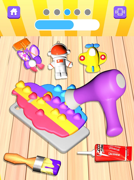 Pop It Phone Case DIY Games - Gameplay image of android game