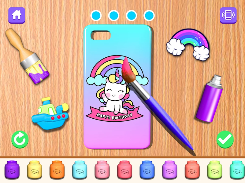 Pop It Phone Case DIY Games - Gameplay image of android game