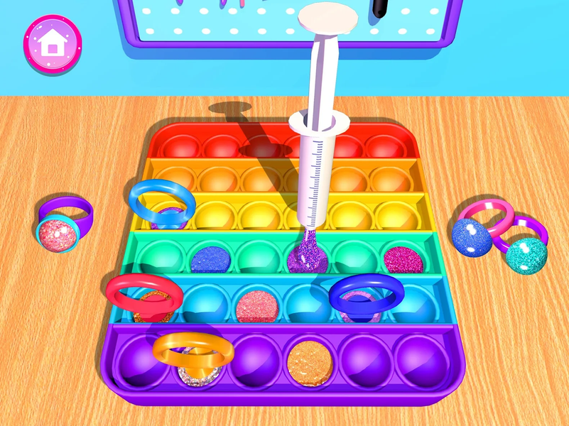 DIY Pop It Jewelry: Toys Games - عکس بازی موبایلی اندروید