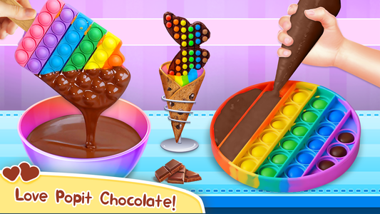 Chocolate Wedding Cake Factory :Dessert Maker Game para Android - Download