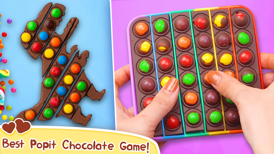 Pop it Chocolate Cake Maker - عکس بازی موبایلی اندروید