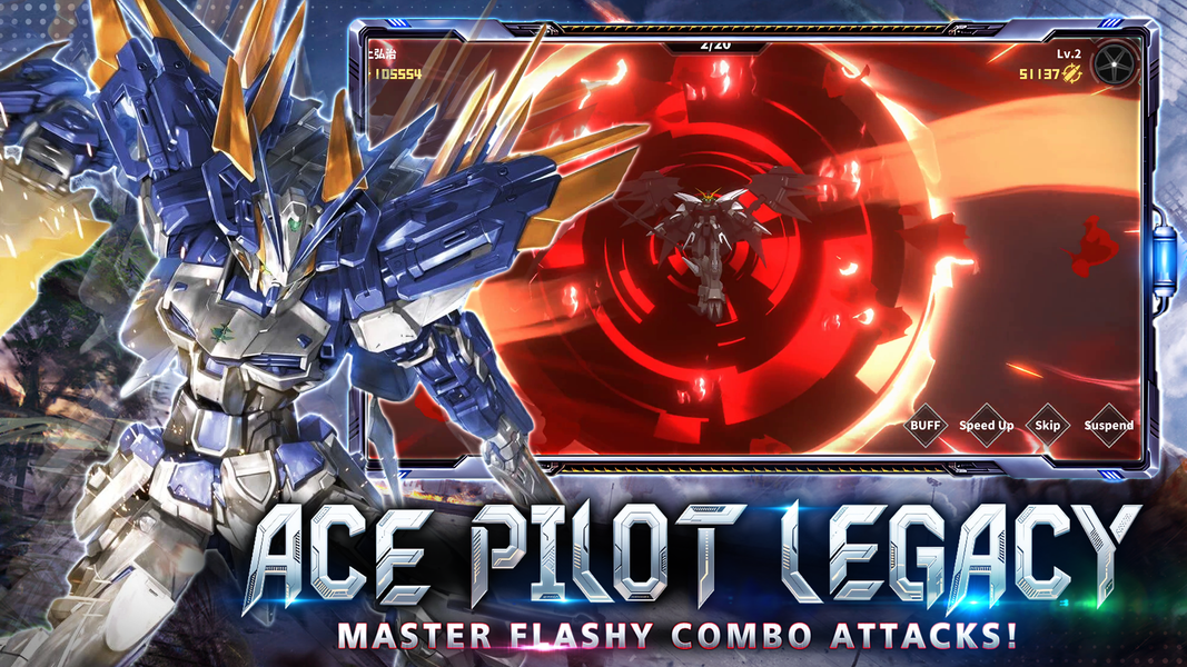 Mecha Destiny - Gameplay image of android game