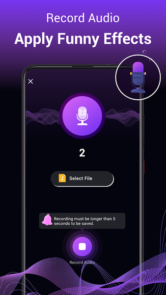 AI Voice Changer - Image screenshot of android app