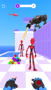 Portal Hero 3D - Action Game - Gameplay image of android game