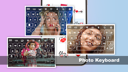 My Photo Keyboard, Theme & Pic - Image screenshot of android app