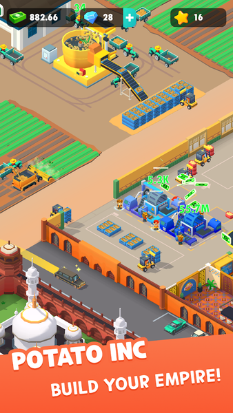 Potato Inc - Tycoon, Idle - عکس بازی موبایلی اندروید
