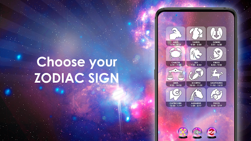 Horoscope, birth chart, tarot - عکس برنامه موبایلی اندروید