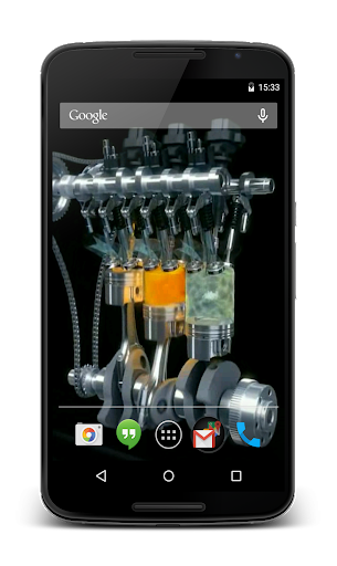 Powerful Engine Live Wallpaper - عکس برنامه موبایلی اندروید