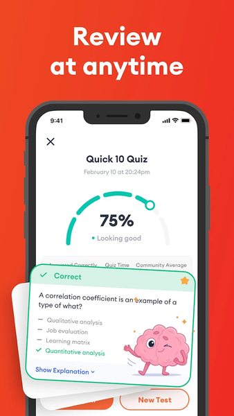 CompTIA® Exam Prep 2025 - Image screenshot of android app
