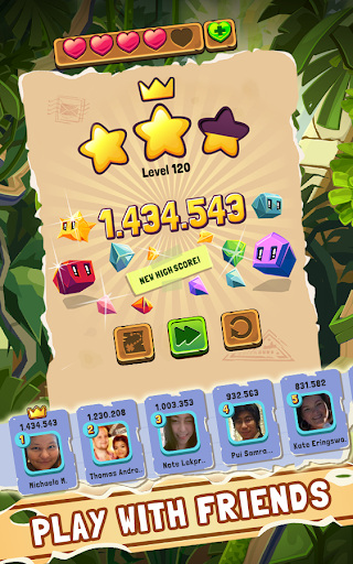 Jungle Cubes - Gameplay image of android game
