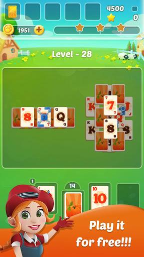 TriPeaks Solitaire Farm - عکس بازی موبایلی اندروید