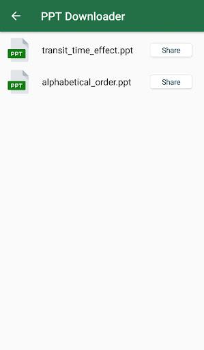 Slide Downloader : Powerpoint PPT Download, Search - عکس برنامه موبایلی اندروید