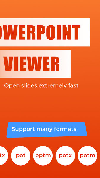PPT Viewer - PPTX Reader - عکس برنامه موبایلی اندروید