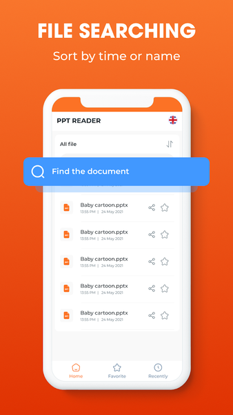 PPT Viewer - PPTX Reader - Image screenshot of android app