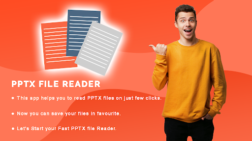 PPTx File Opener - PPT Reader & Slides Viewer - عکس برنامه موبایلی اندروید