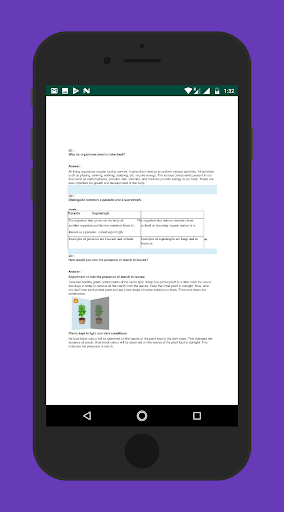 7th Science NCERT Solution - Image screenshot of android app