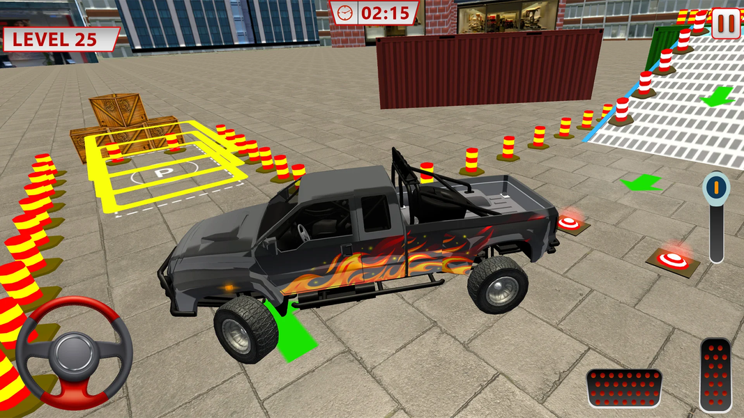 ۴x۴ SUV Car Parking Game Jeep - عکس بازی موبایلی اندروید