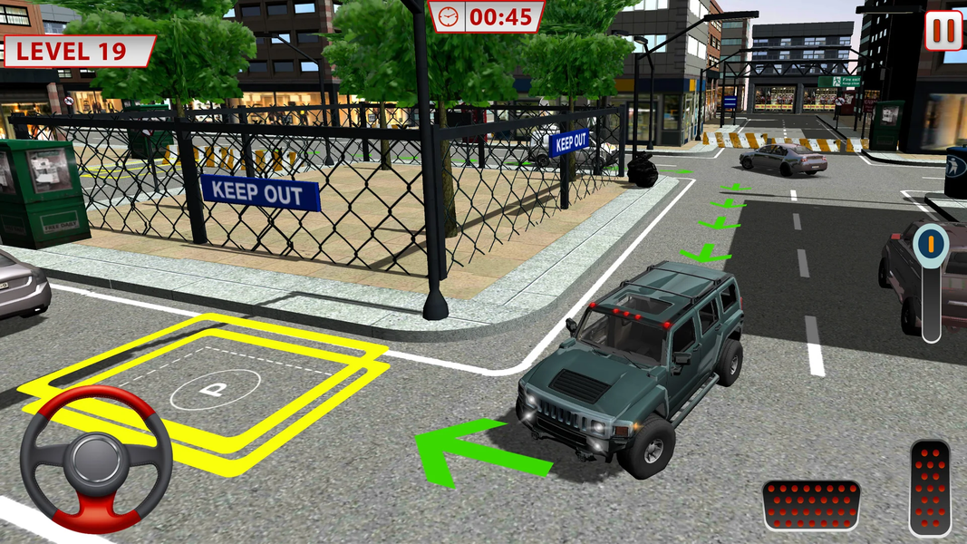 ۴x۴ SUV Car Parking Game Jeep - عکس بازی موبایلی اندروید