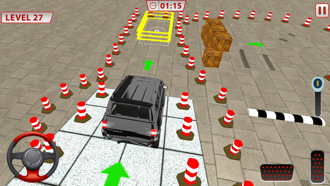 ۴x۴ SUV Car Parking Game Jeep - عکس بازی موبایلی اندروید