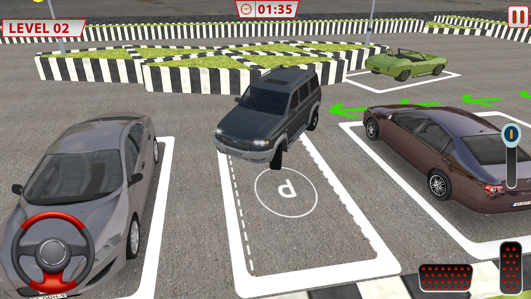 ۴x۴ SUV Car Parking Game Jeep - عکس بازی موبایلی اندروید