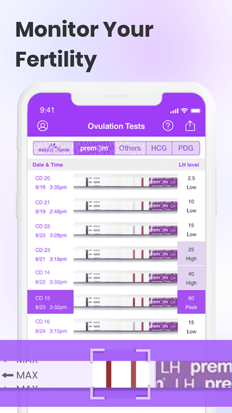 Ovulation Tracker App - Premom - عکس برنامه موبایلی اندروید