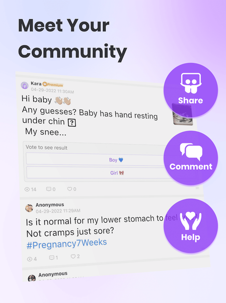 Ovulation Tracker App - Premom - عکس برنامه موبایلی اندروید