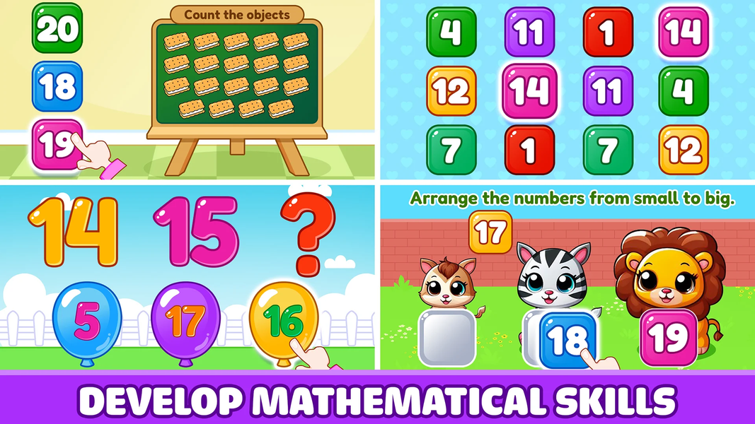 Toddler Games for ۲+ Year Kids - عکس بازی موبایلی اندروید