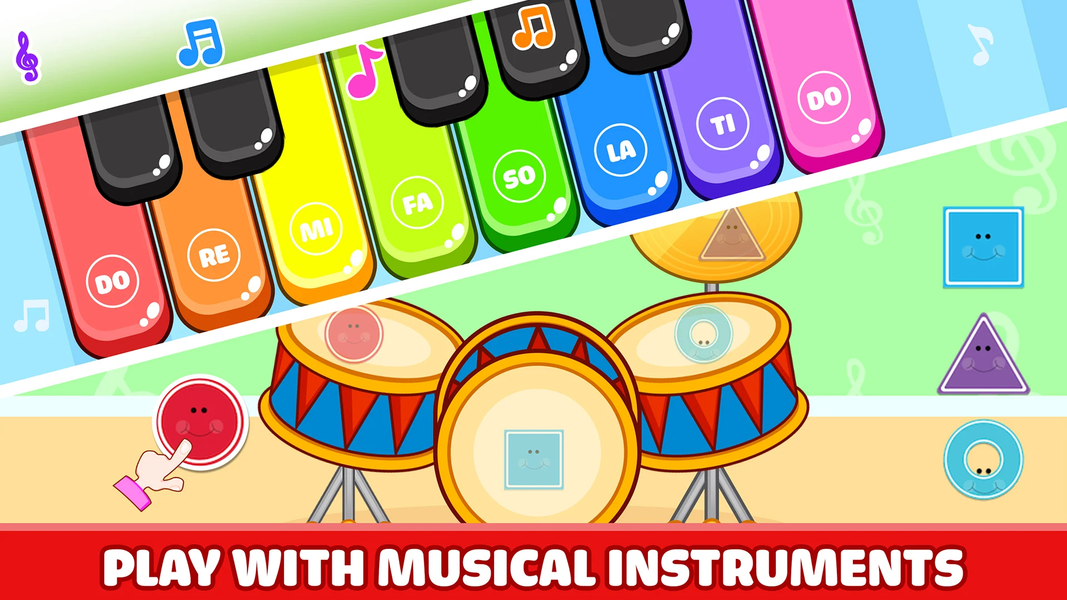 Toddler Games for ۲+ Year Kids - عکس بازی موبایلی اندروید