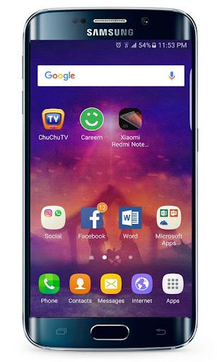 Galaxy A۵۴ Launcher Theme - عکس برنامه موبایلی اندروید